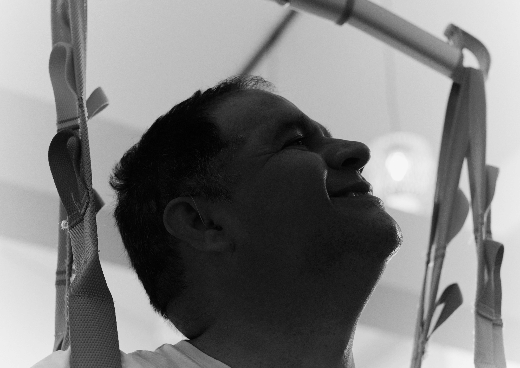 close up of ivan smiling on the lyra